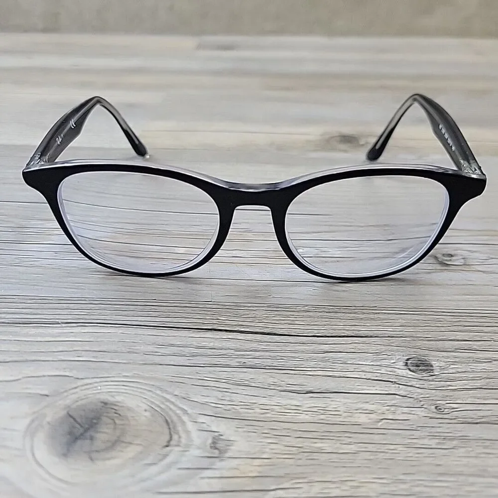 Ray-Ban Eyeglasses RB5356 2034 Black Clear Square Full Rim 52-19-145 FRAMES ONLY